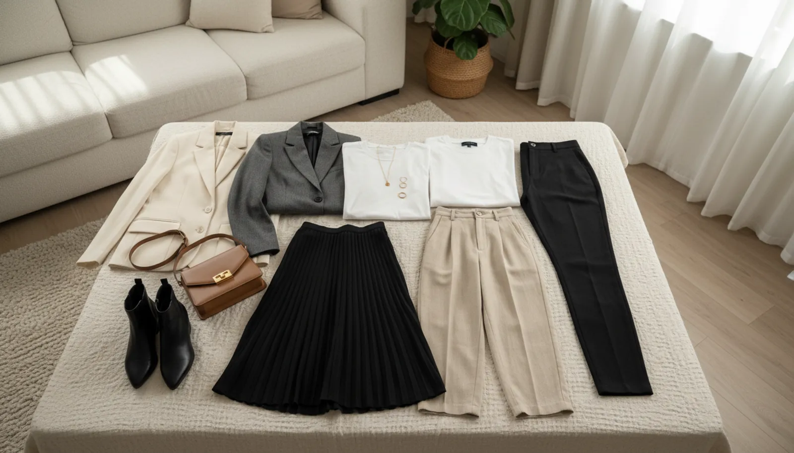 Cover for How to Mix and Match Capsule Wardrobe Pieces