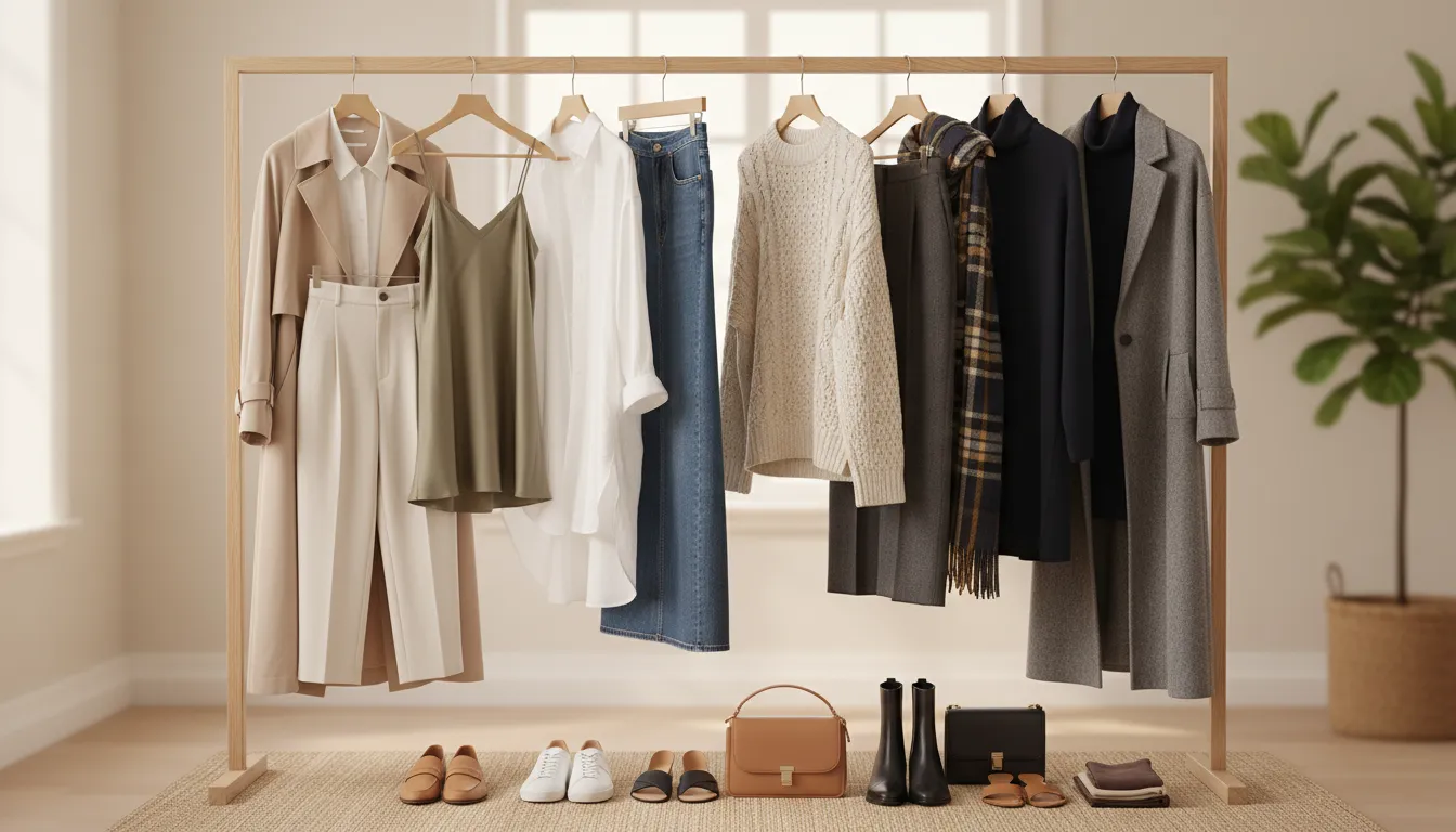 plan seasonal capsule wardrobe