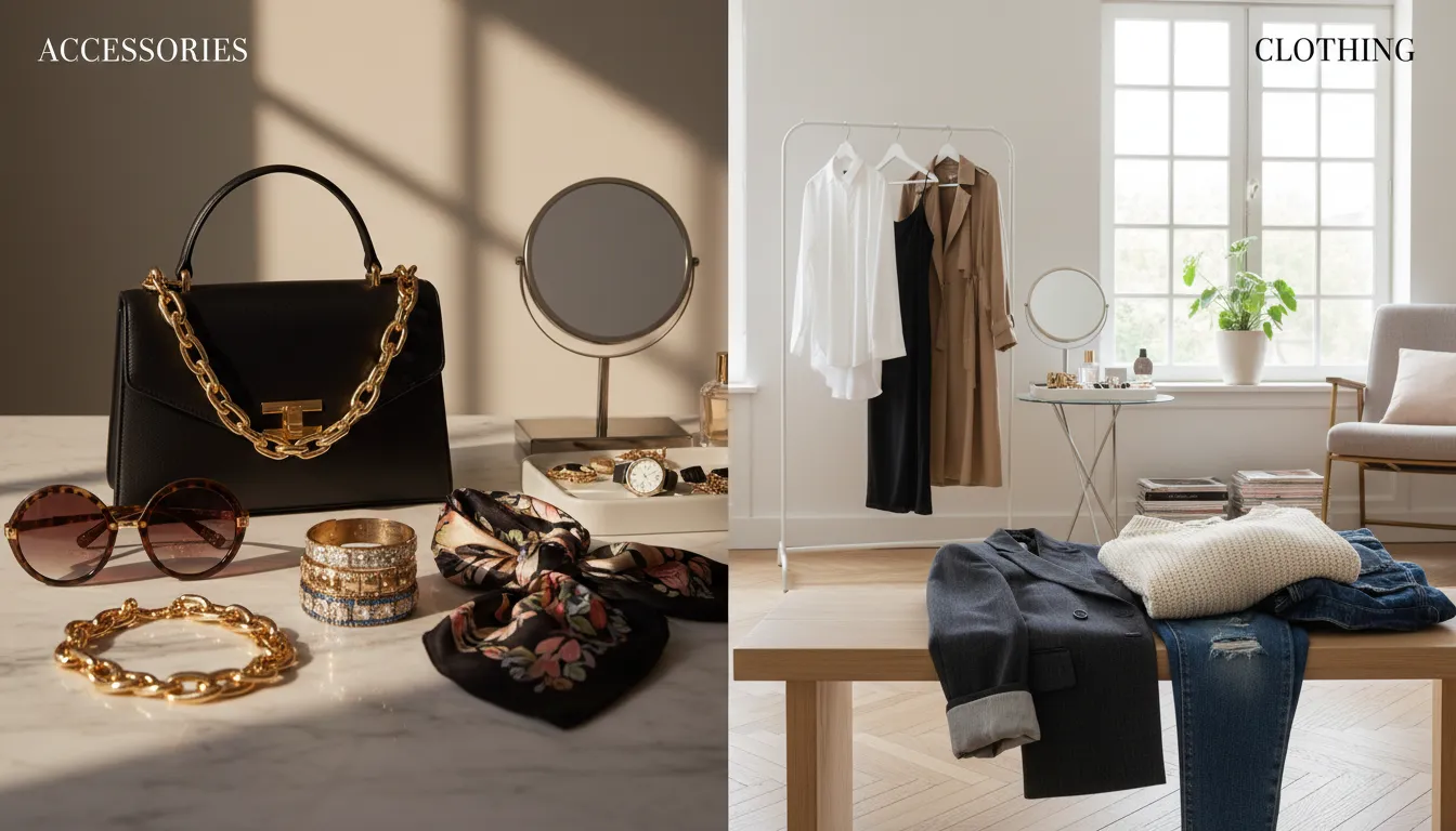 accessories vs clothing