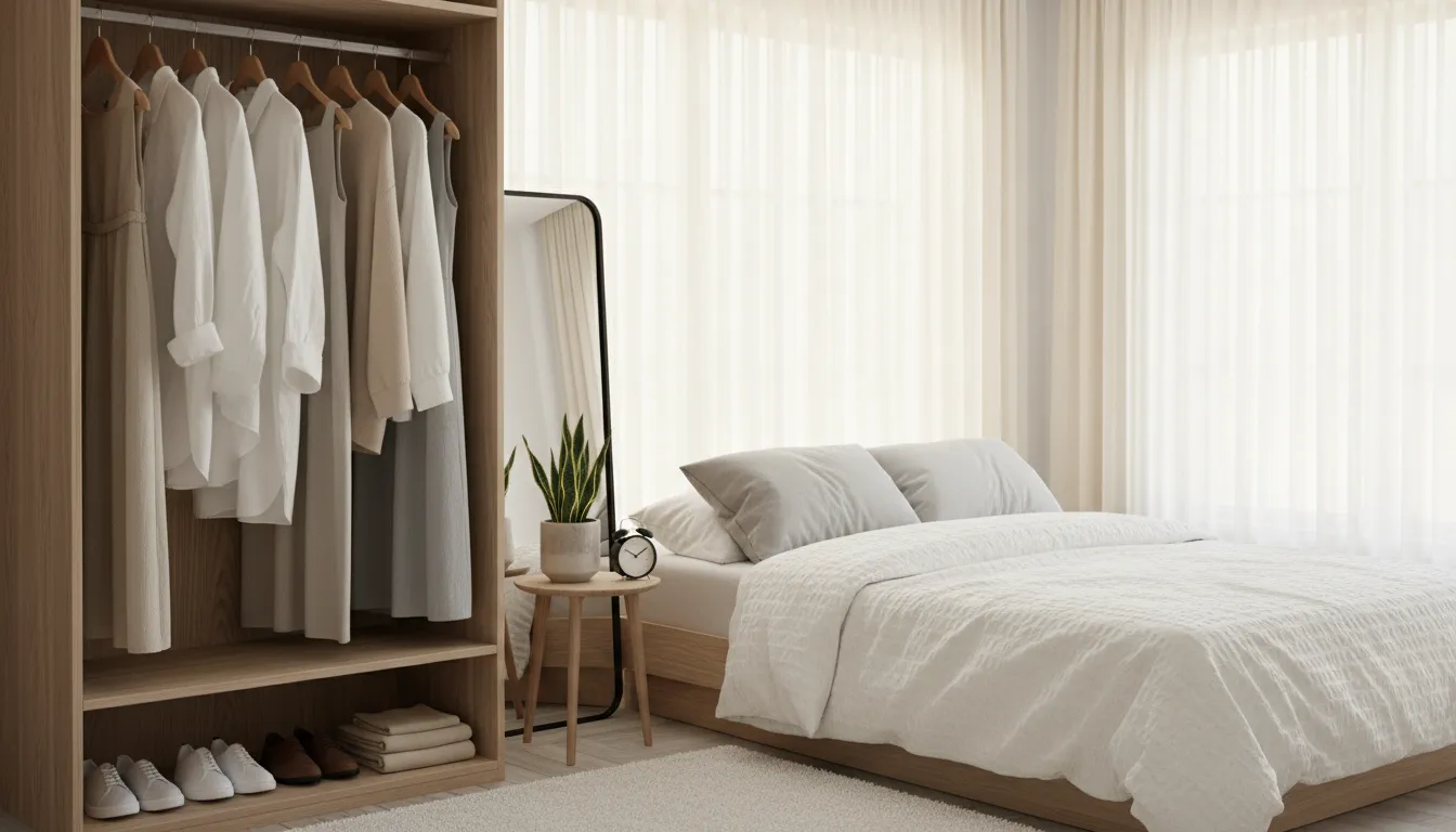 benefits of minimal wardrobe