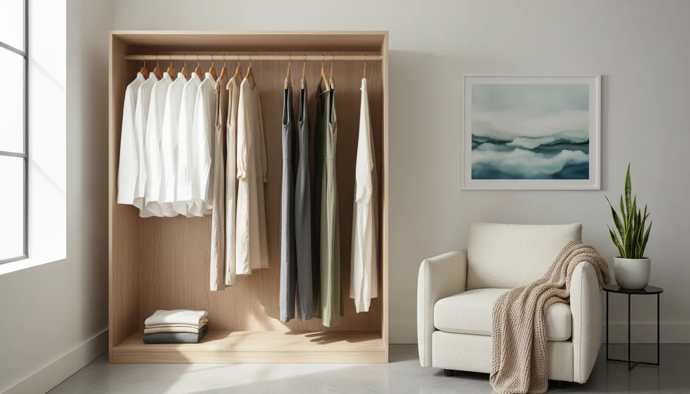 mental health advantages minimalist wardrobe