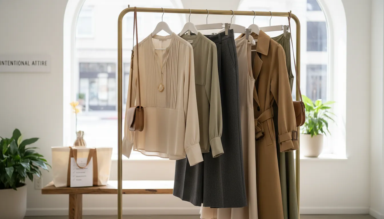shopping smart capsule wardrobe