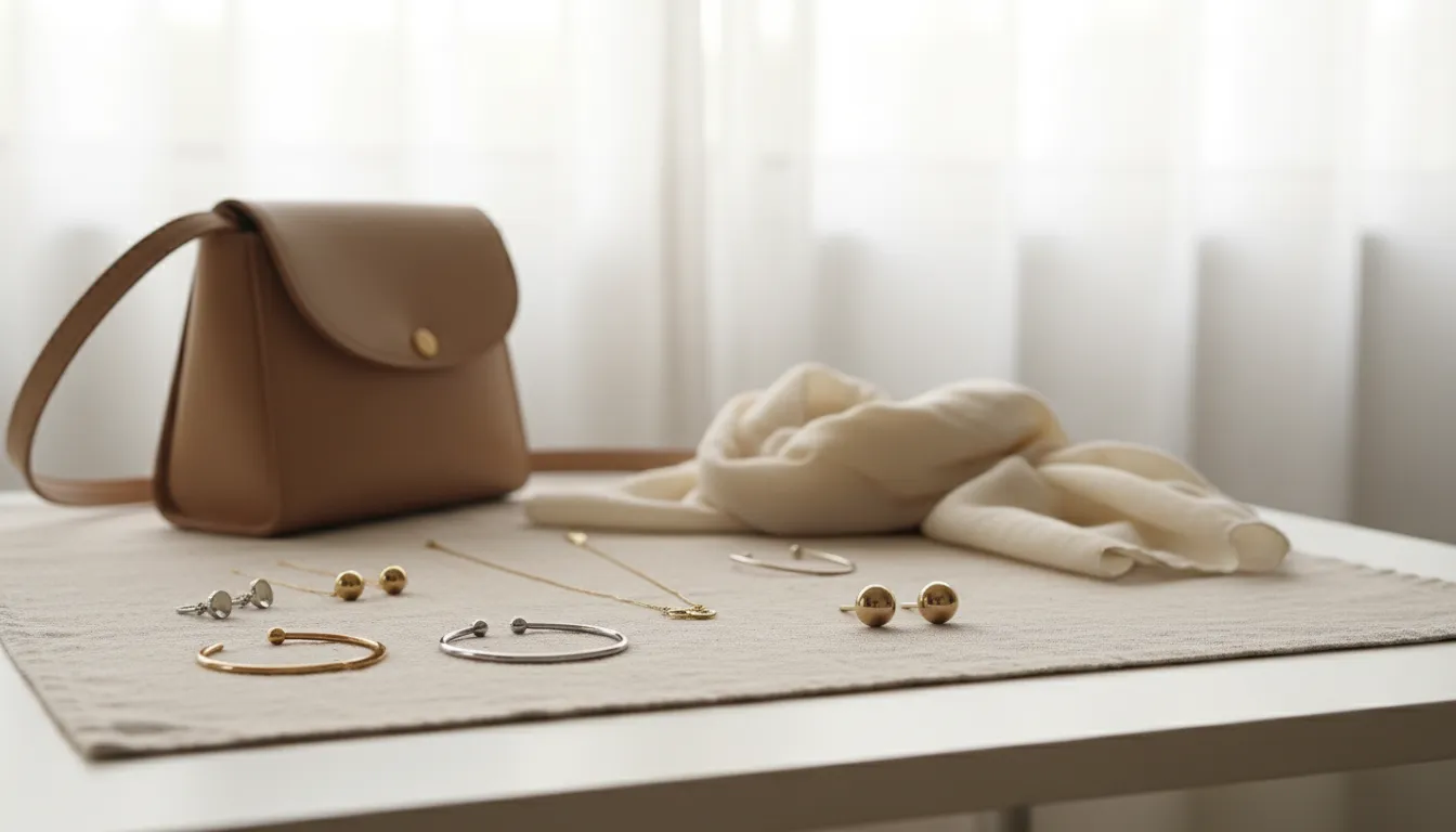 subtle accessories minimalism